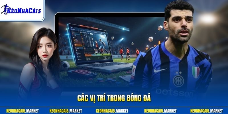 Các Vị Trí Trong Bóng Đá - 3 Phòng Tuyến Cực Quan Trọng