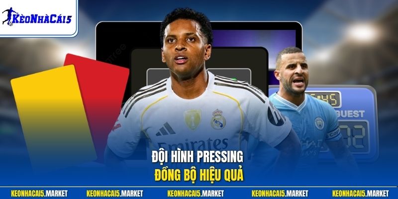 Phương Pháp Pressing Chuẩn Hiện Đại - Chiến Thuật Bóng Đá 3 Đội hình pressing đồng bộ hiệu quả